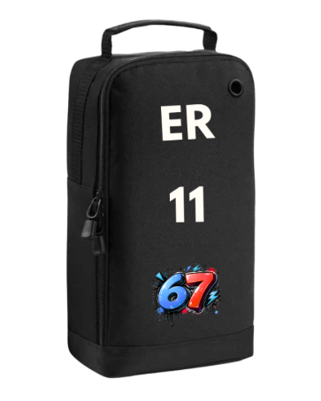 Personalised Sports Boot Bag with Name & Number